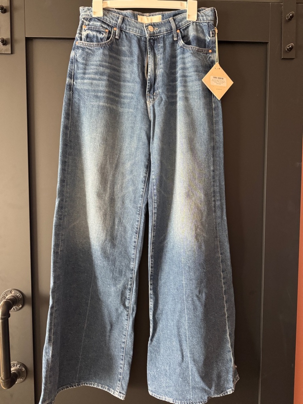 Mother Denim Rags to Riches Undercover Sneak Wide Leg Jeans - Size 30